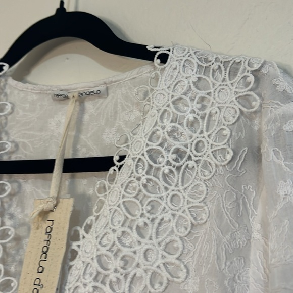 Rafaela D’Angelo. White boho or beach maxi dress. - Picture 6 of 11